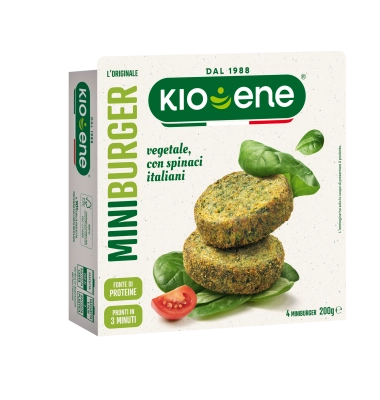 Mini Burger Vegetale agli Spinaci