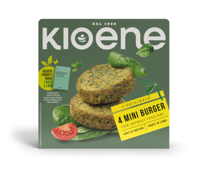 Mini Burger Vegetale agli Spinaci