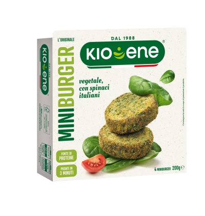 Mini Burger Vegetale agli Spinaci