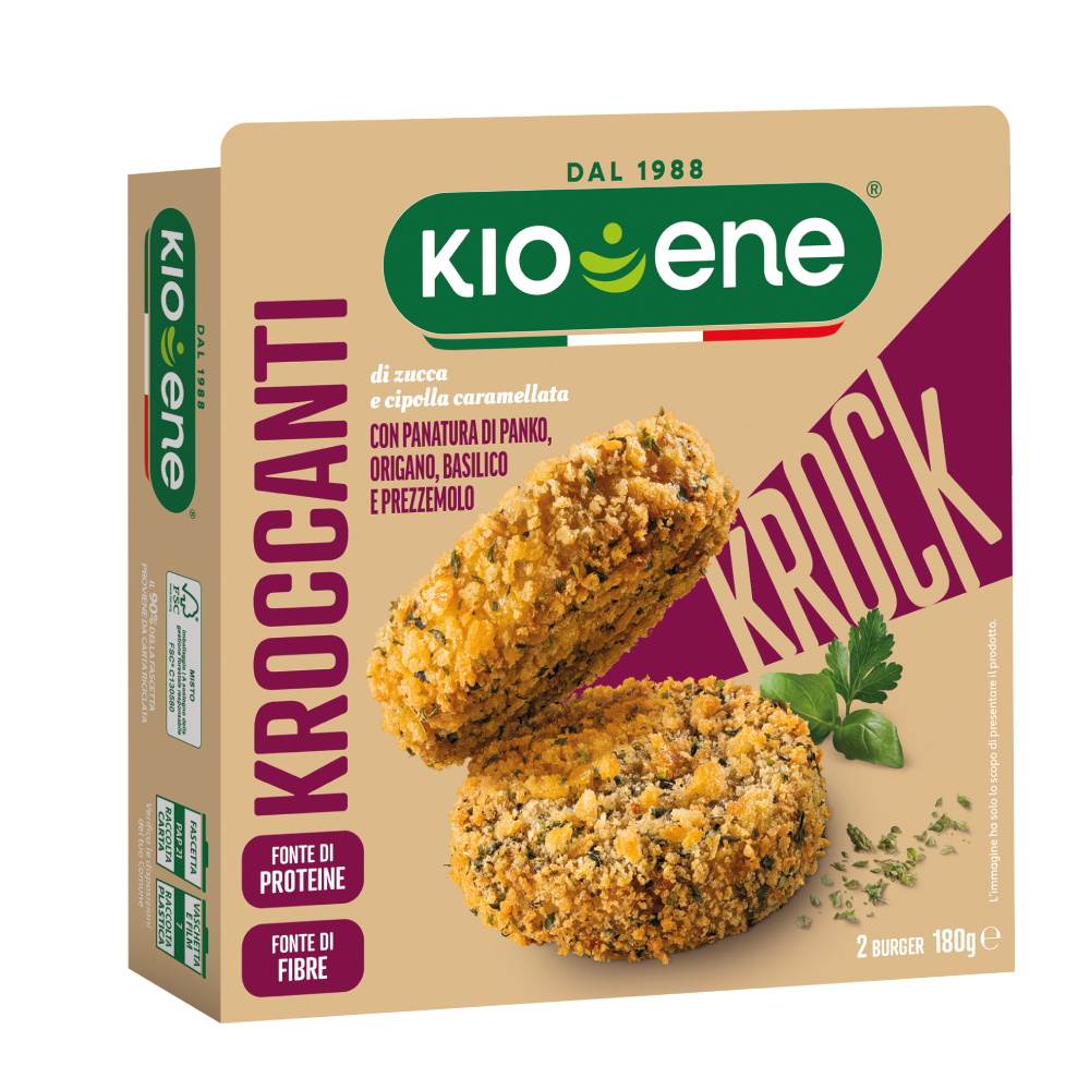 Kroccanti con zucca e cipolla caramellata