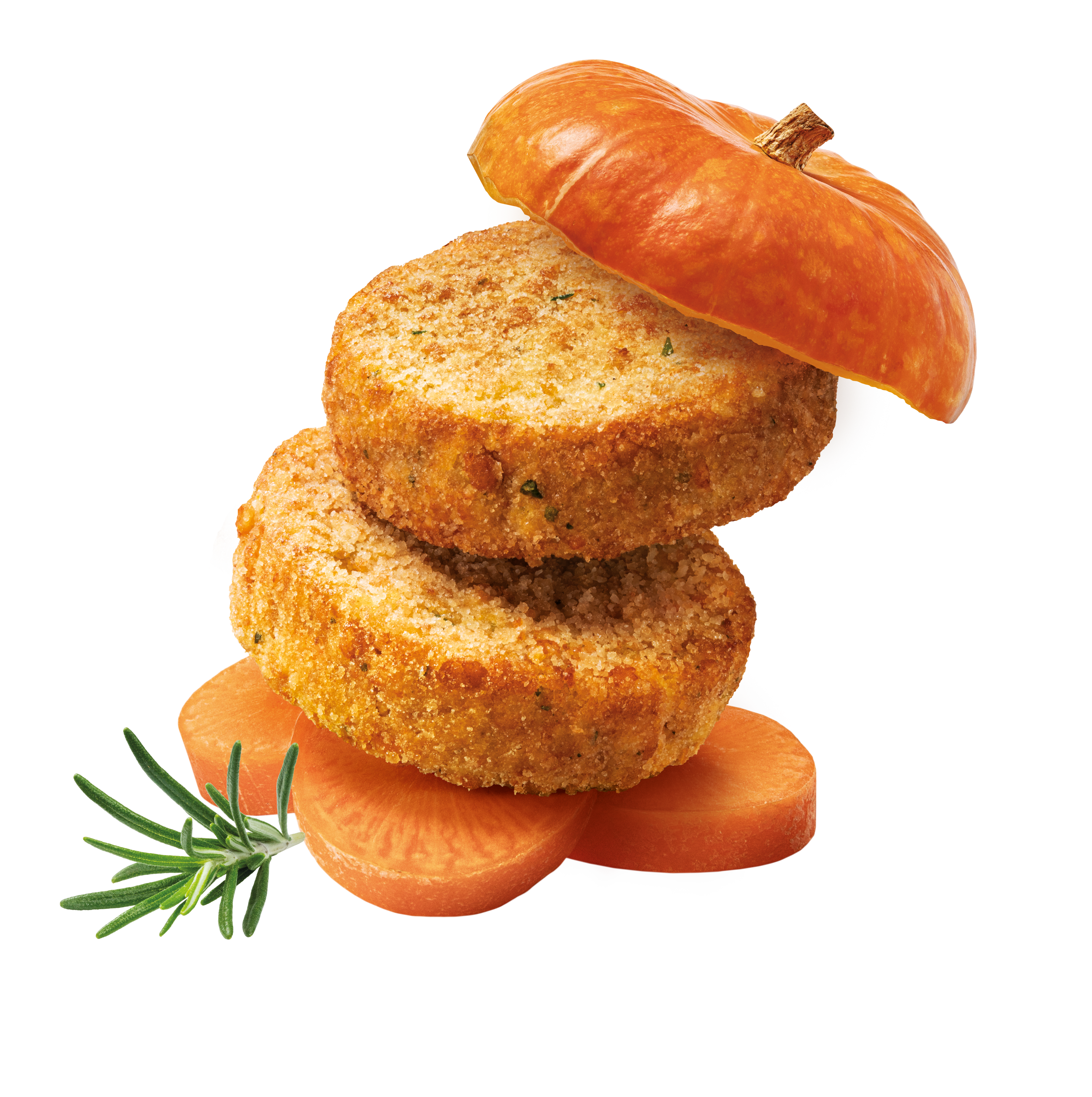 Mini Burger Vegetale con Zucca e Carote