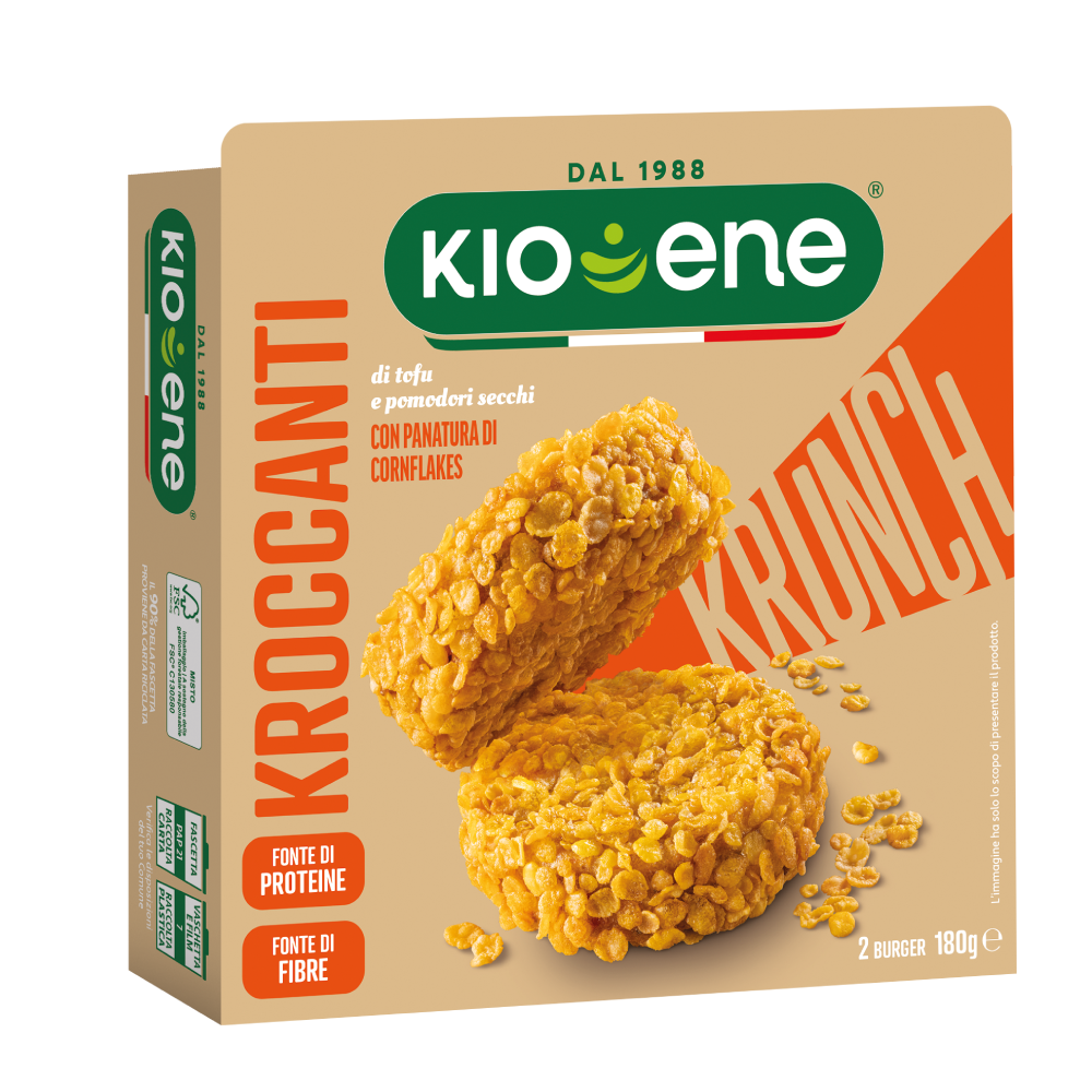 Kroccanti con tofu e pomodori secchi
